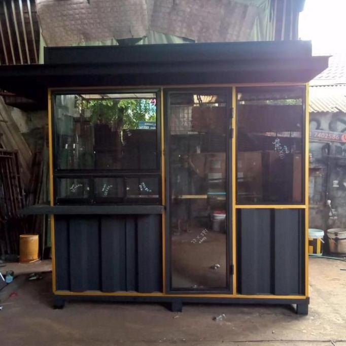 Terlaris Booth Container Premium Knock Down Portable 2.5X1.5X2.5