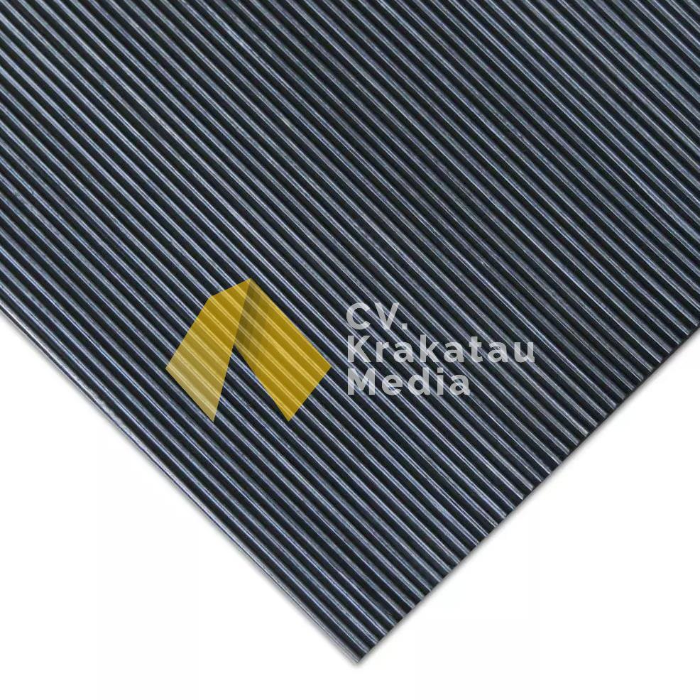 Karpet Karet Lantai Rumah Sakit Anti Slip Motif Garis - Karpet Karet Motif Salur