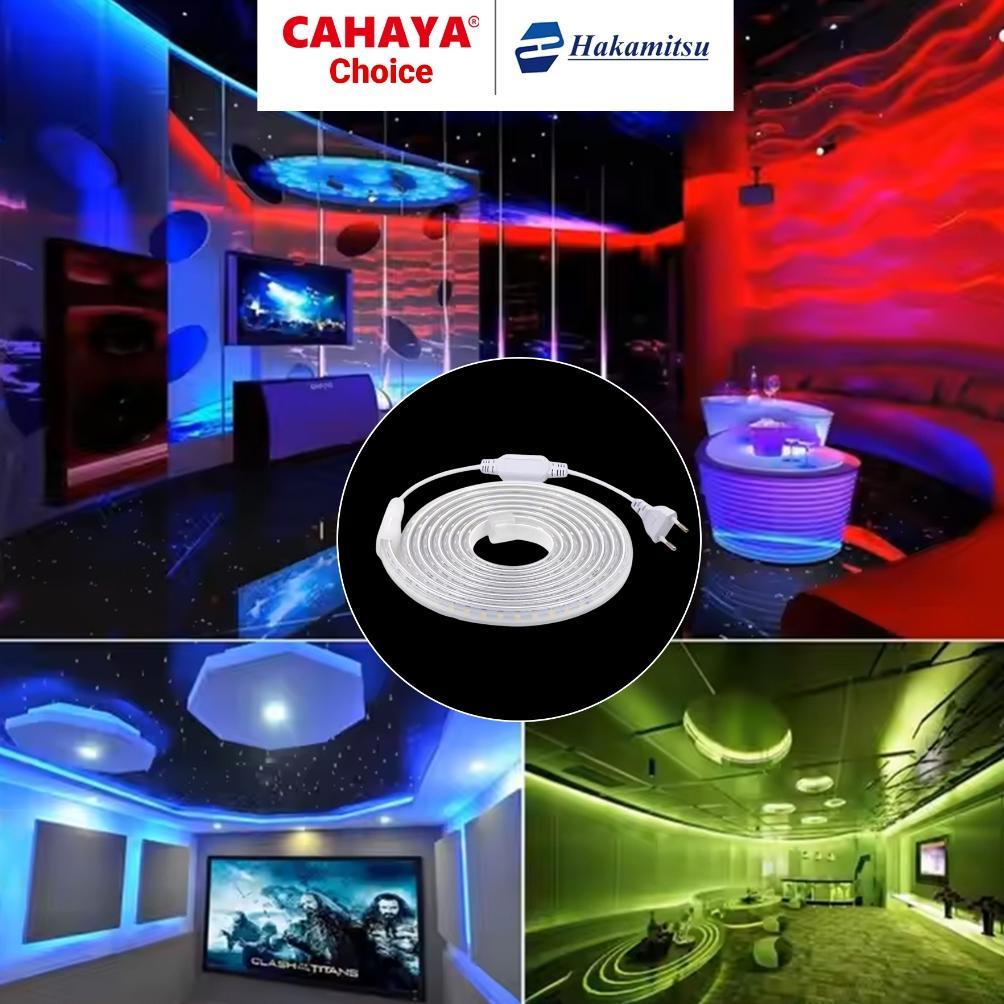 HOT DEALS CAHAYA - LAMPU LED STRIP 5050 SMD METERAN LAMPU HIAS / PAKET LAMPU LED STRIP LENGKAP TINGG