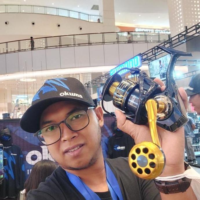 Promo Reel Badak Okuma Salina Saltwater Spinning Reel New 2023 Power Handle Kuat dan Smooth   Laut P