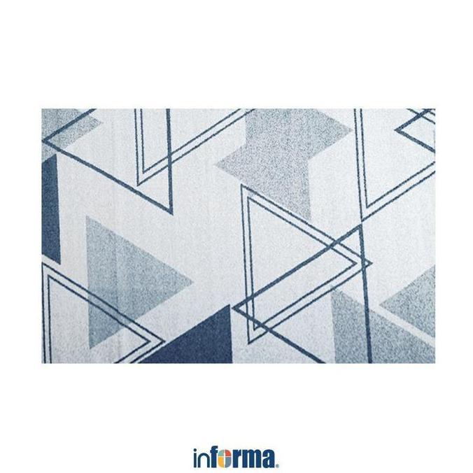 Promo Informa Karpet 160X220 cm Spirit 041 - Abu-Abu Alas Lantai Ruangan Permadani Aesthetic Furnitu