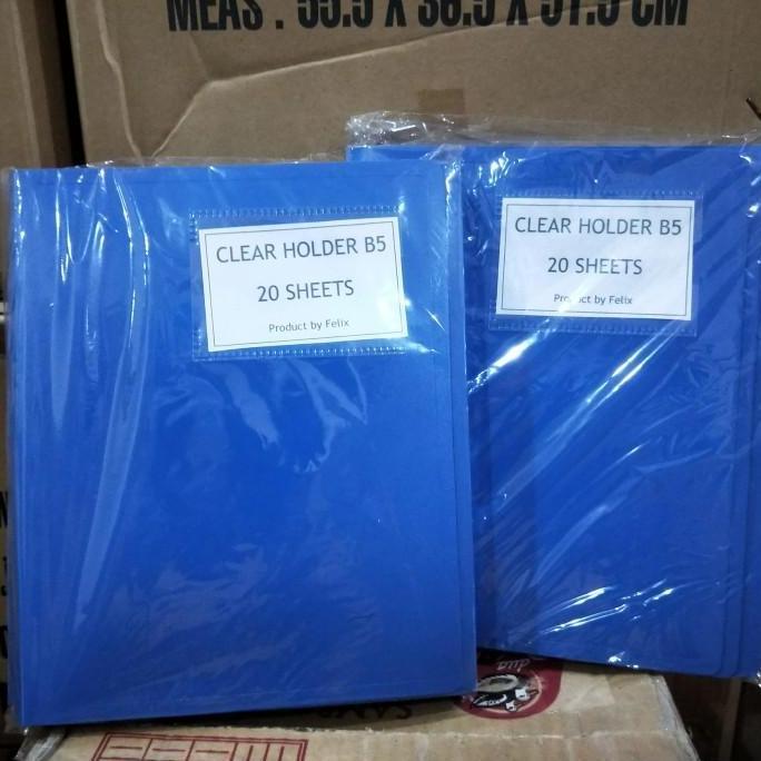 Ready map display book clear holder A5 ISI 20lbr