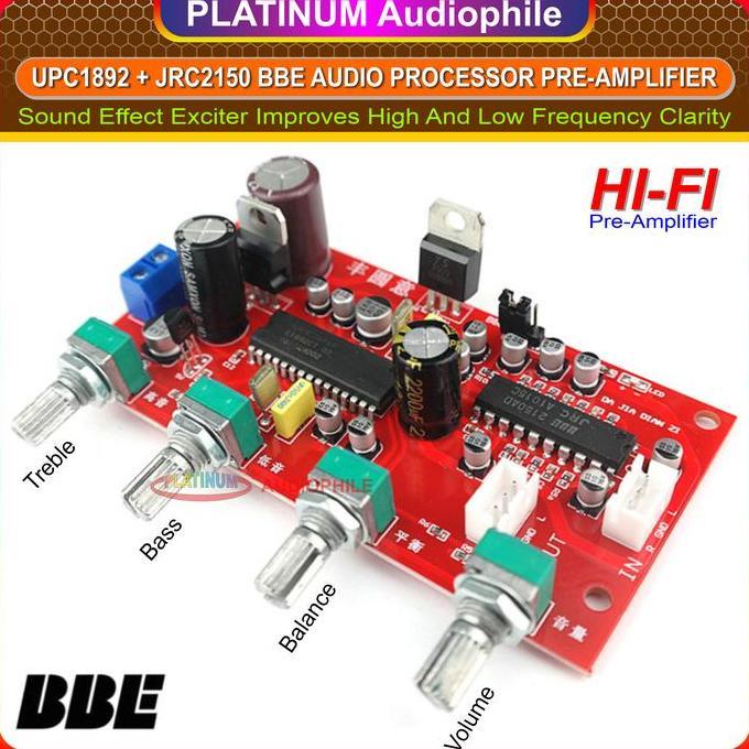 SPORTOV Modul BBE Audio Processor JRC 2150 UPC 1892 Tone Preamp Sound Effect Treble Bass BBE-03