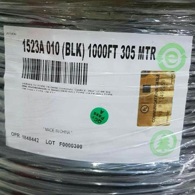 BEBAS ONGKIR - kabel belden 1523A / kabel TV coaxial RG11/kabel belden RG11 1523A