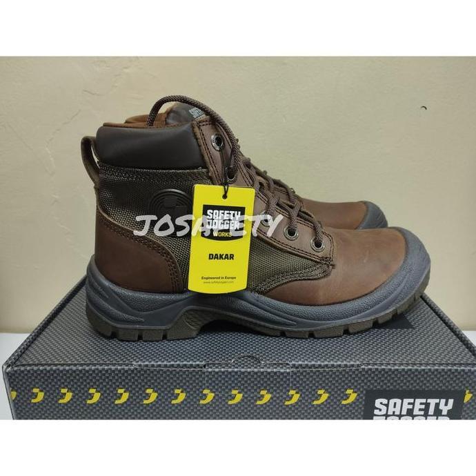 Sepatu Safety Jogger Dakar Brown S3