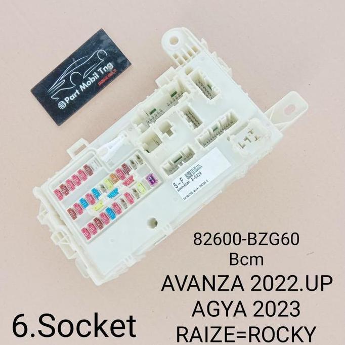 PACHAM Bcm Box Bok Sikering Sikring Toyota Avanza Xenia Agya Raize Rocky 2023-UP 82600 - BZG40 / BZG