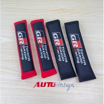 EREINO GR Sport Toyota Shoulder Pad Cover Seat Belt Mobil Universal