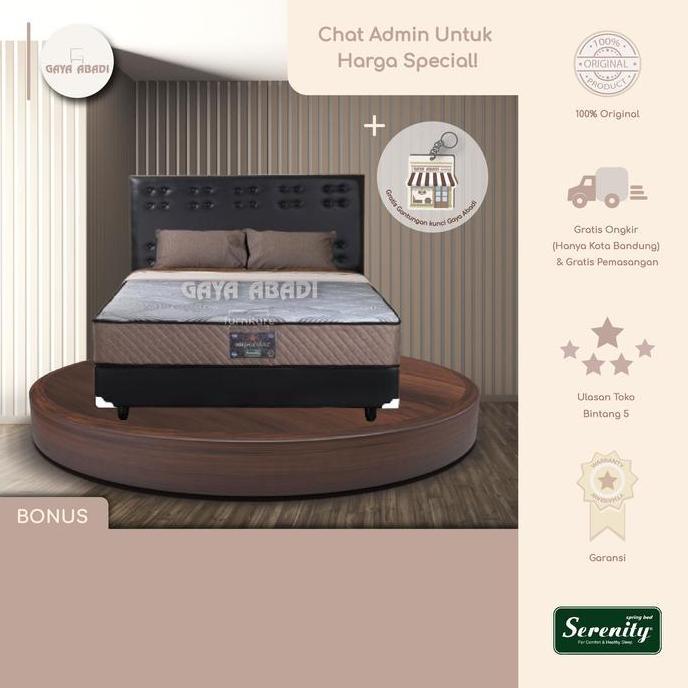 Springbed Serenity Superstar / Kasur Serenity Superstar -  Serenity by Elite Springbed