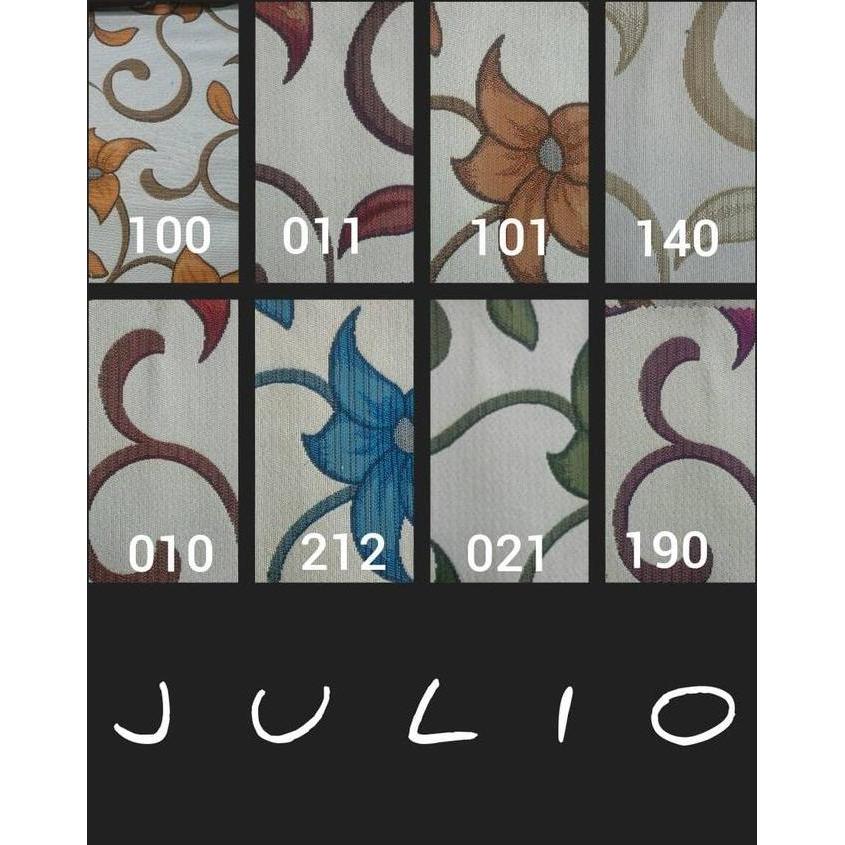 IROSAKA KAIN SOFA / KURSI ATEJA MOTIF KEMBANG BUNGA WARNA - JULIO