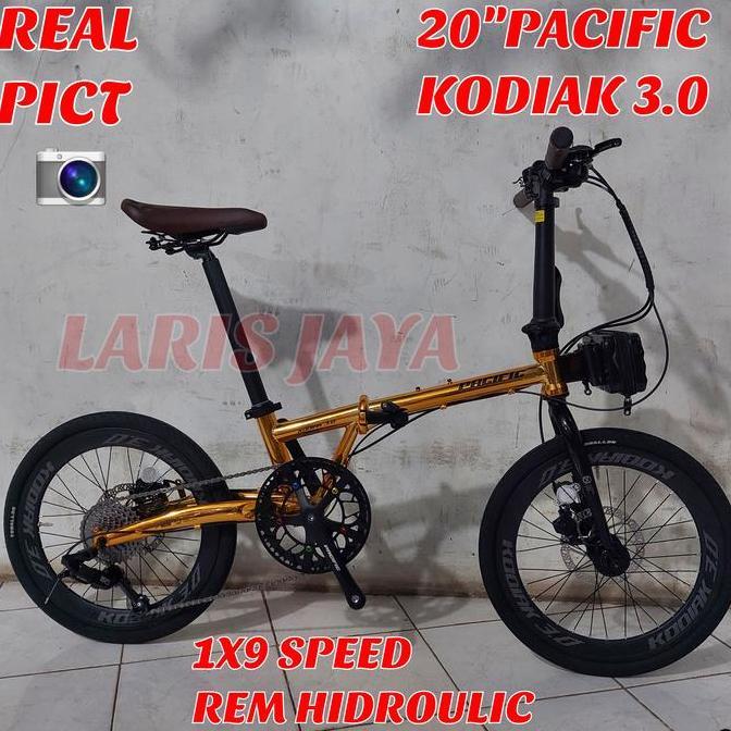 Terlaris Sepeda Lipat Pacific Kodiak 3.0 20 Inch Sepeda Lipat 20 Pacific Kodiak