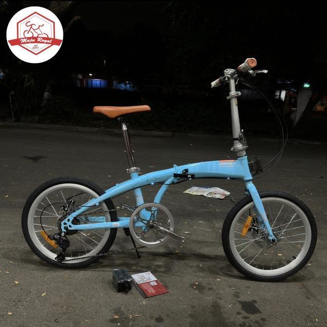 Terlaris Sepeda Lipat Police Milan 20 Inch Element Bukan Troy Noris Ecosmo
