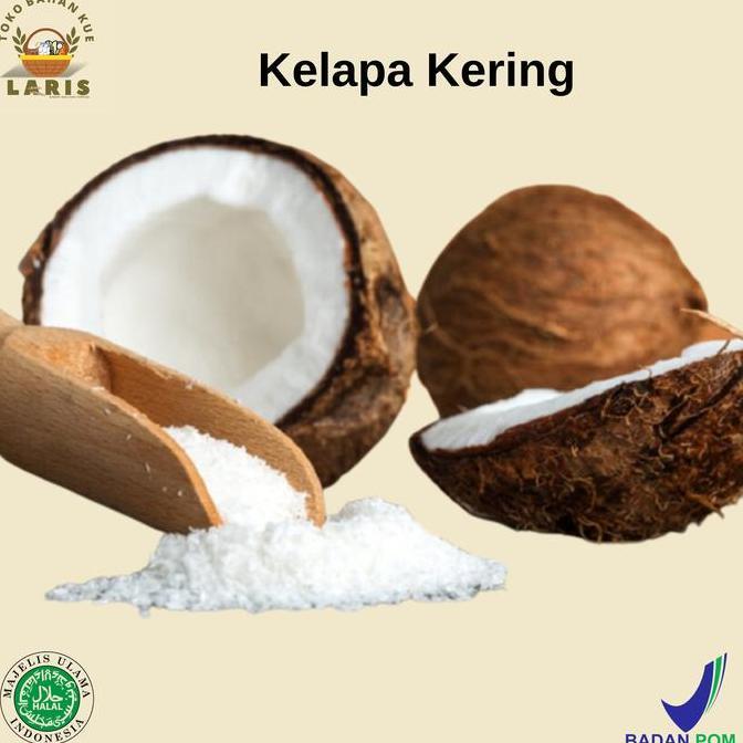Allthebest- Kelapa Kering Parut (Tersedia 2 Ukuran Kemasan)