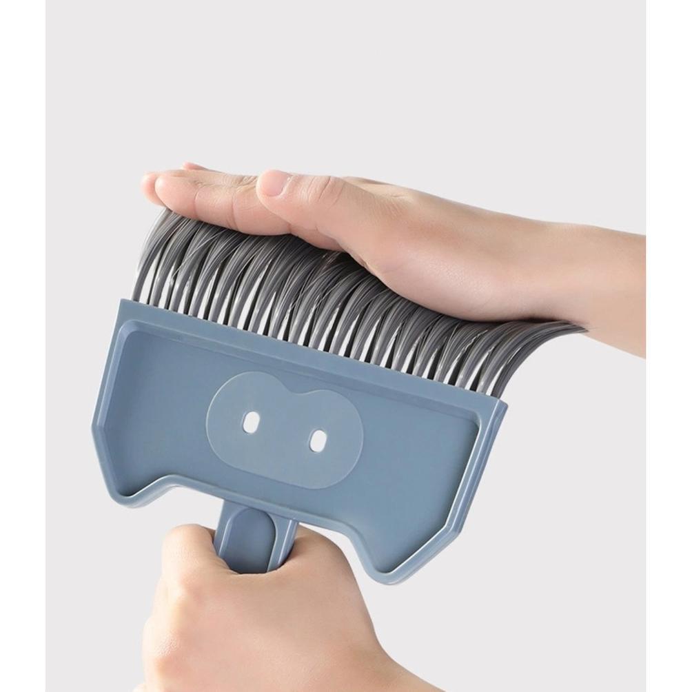 bestpromo ha 52 set sapu pengki mini premium bahan plastik tebal kokoh travel size