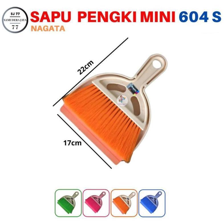 PROMO TERBARU SAPU PENGKI MINI NAGATA 604S / DUST PAN NAGATA / SAPU NAGATA / PENGKI NAGATA / SAPU SE