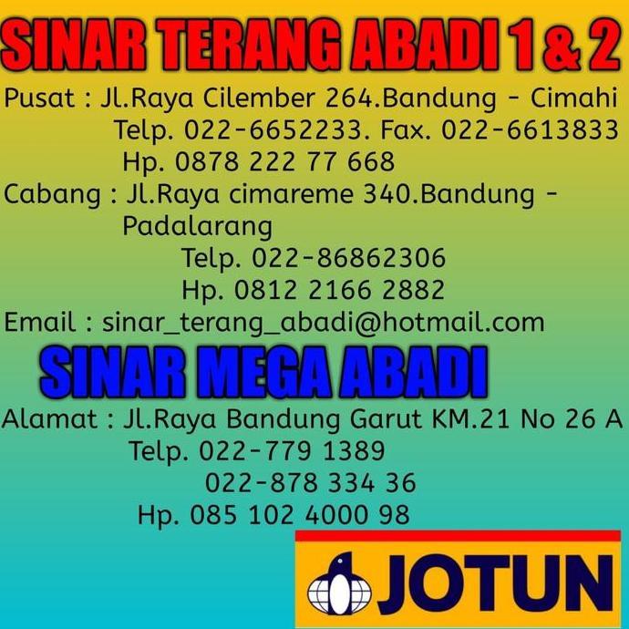 CAT GENTENG JOTUN JOTAROOF 2,5 LTR 3165//MIDNHT
