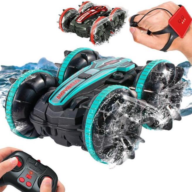 Mainan Anak Mobil Remote Control Sensor Tangan Akr Amfibi Usb Mengisi Mobil Akr Remote Control Mobil