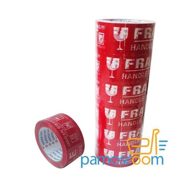 TERBARU Yatta Lakban Jangan DIbanting Serta Fragile 2 Inch 48mm 100m 1 Dus 72 Roll Harga Pabrik