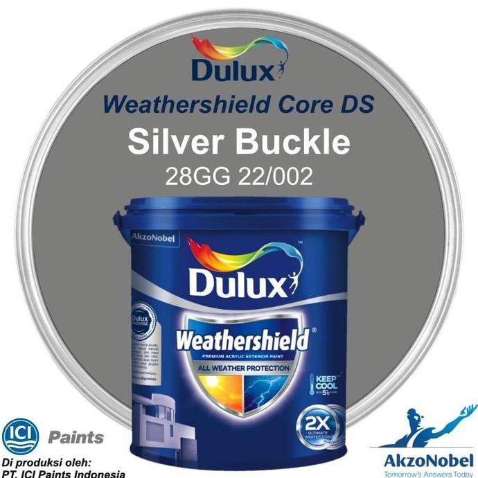 CAT DULUX WEATHERSHIELD 2.5 LT - SILVER BUCKLE 28GG 22/002