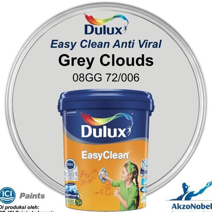 CAT DULUX EASY CLEAN 20 LT - GREY CLOUDS GG 72/006