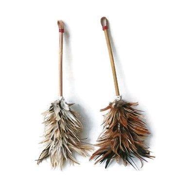 New Kemoceng Bulu Ayam Mini Kecil / Kemoceng Komputer / Sulak Bulu Ayam Asli