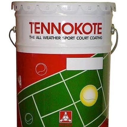Propan Tennokote Cat Lapangan Tennis Lapangan Basket 22,5kg Pail Hijau
