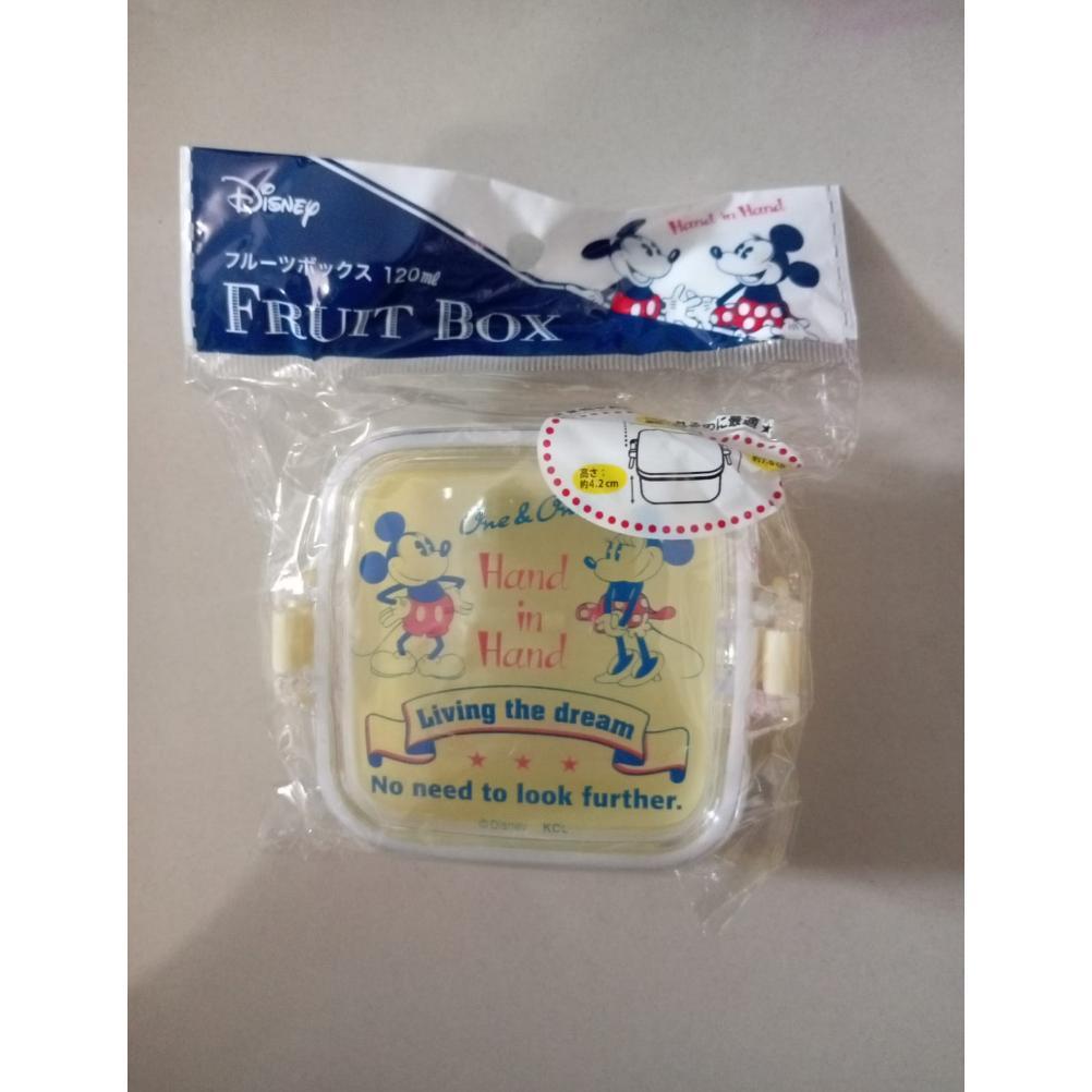 BIG PROMO Wadah Snack Buah Bekel Snack Box Disney Ori Jepang Kotak Bekal Mini Kotak bekal kecil
