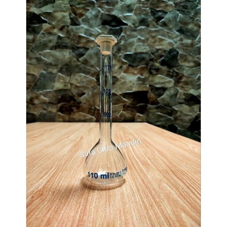 Ready Labu Ukur 100-110ml /Volumetric Flask 100-110  Pyrex