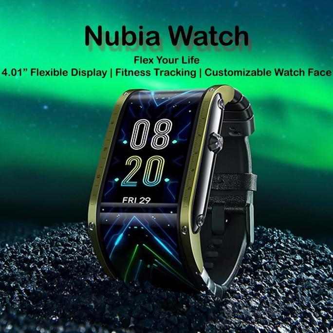 al_kobafi - nubia watch smartwatch 4.1 flexible amoled display