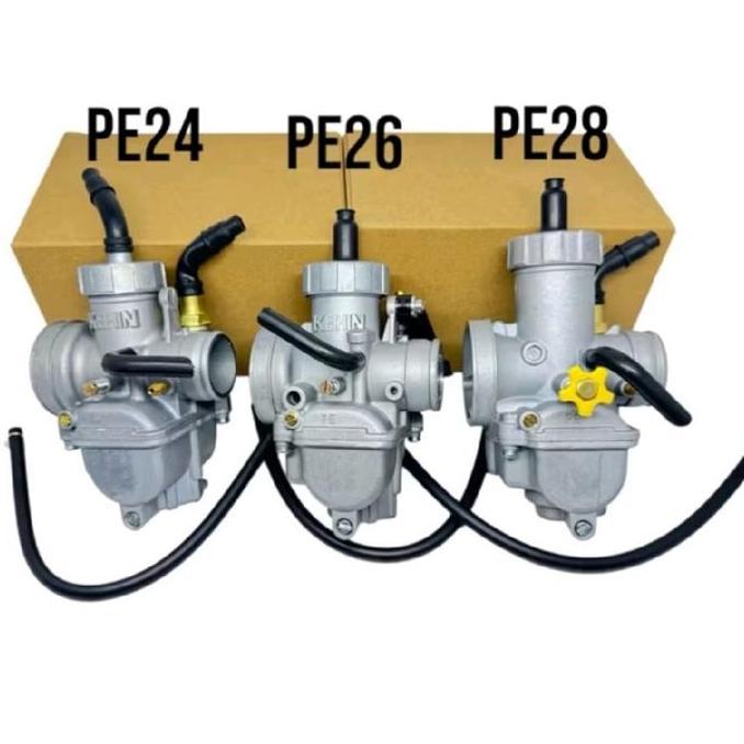 Karburator PE Keihin  karbulator PE keihein PE24 PE26 PE28 universal semua motor matic bebek dll Mot