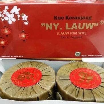 Kue Keranjang Kue Cina Ny Lauw Daun Khas Tangerang - Halal Terlaris