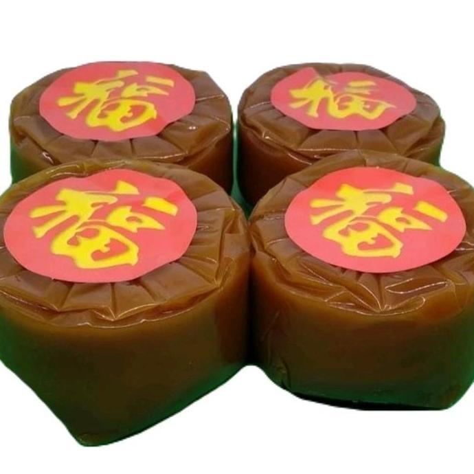 Kue Keranjang Halal 1Kg Isi 4Pcs Untuk Hari Raya Imlek - Manis, Kaleng, Kering, Nastar, Kacang, Cook