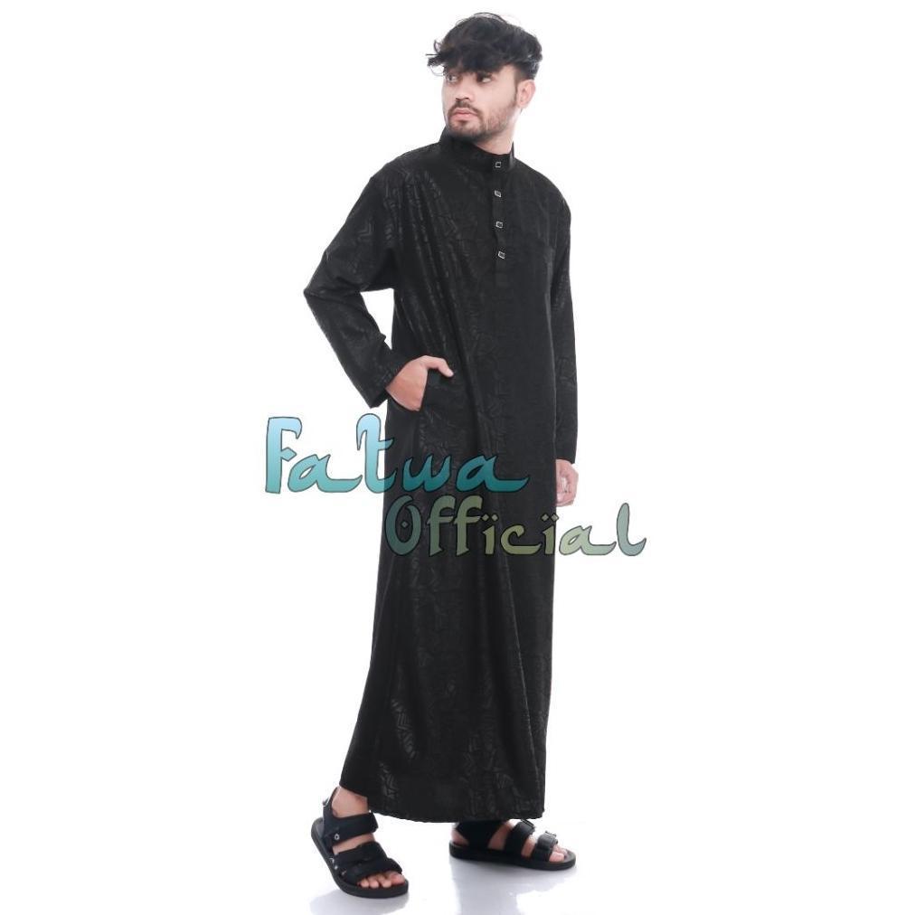 BESTPROMO (COD JUBAH SULTAN) Jubah Pria Remaja Dewasa Embos / Gamis Pria Embos / Gamis Alharbi Termu