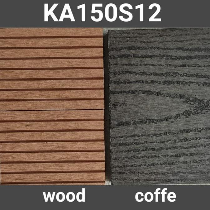 Pagar WPC / WPC pagar kayu asri tersedia banyak pilihan