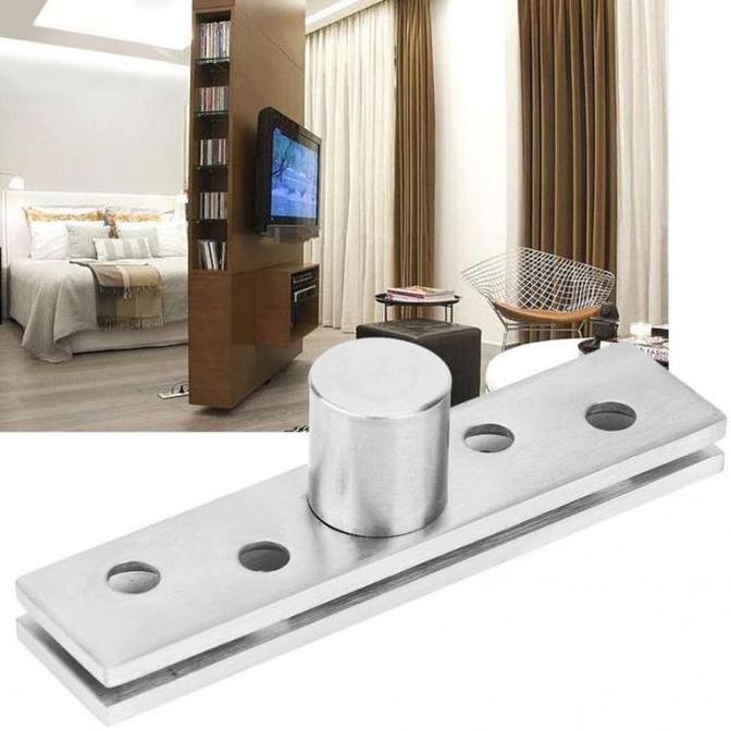 FARMUKE Engsel Pivot Jendela Engsel Putar 360 Derajat Stainless Steel Engsel Poros Engsel Jendela Pu