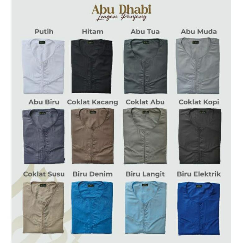 RECOMMENDED Baju koko Taqwa Abudhabi ALFA REYHAN Original Tanpa Kerah Abudabi | takwa dobi 2026