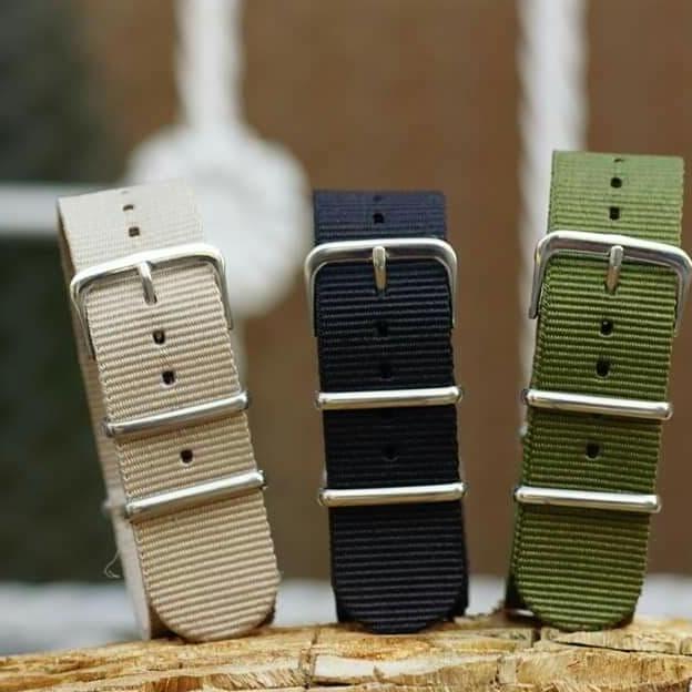 TALIJAM NATO STRAP NATO CANVAS KANVAS TALI JAM TANGAN NATO murah
