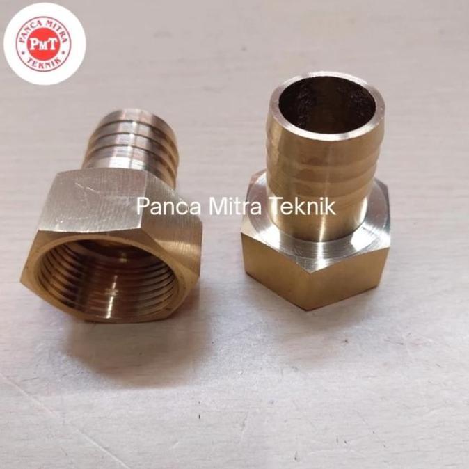 NEPEL SELANG DRAT DALAM 1/2" INCH SELANG 5/16"
