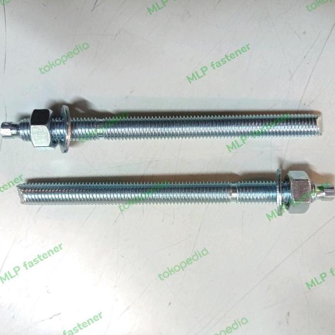 CHEMICAL ANCHOR M16x190 / STUDBOLT M16x190 GRADE 5.8