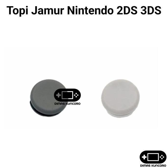 Topi Jamur Nintendo 2DS 3DS cap analog thumbgrip nintendo new 2ds 3ds old xl ll
