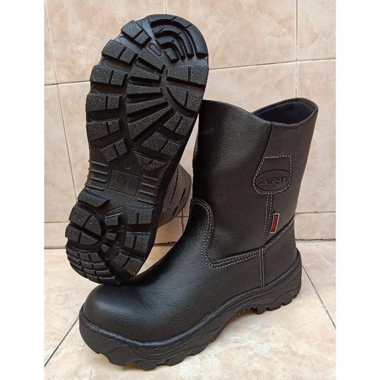 DISKON SEPATU SAFETY KING GREGOR SHOES BOOT KWD PROYEK TAMBANG UJUNG BESI SEFTI SAFETI