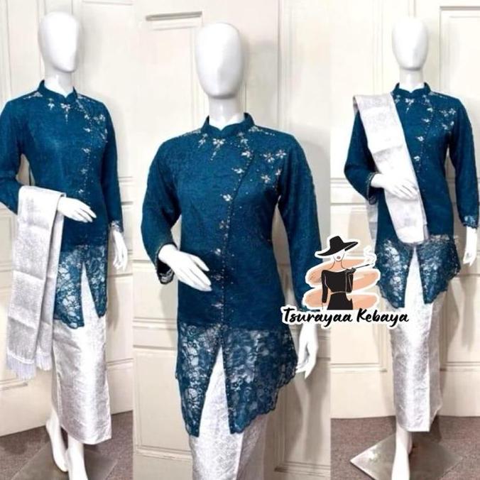 DF325 - KEBAYA JANGGAN SELENDANG || KEBAYA JANGGAN || JANGGAN MODERN || KEBAYA MODERN