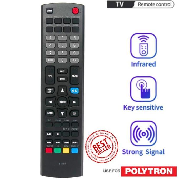 Ready remote tv led polytron 811191