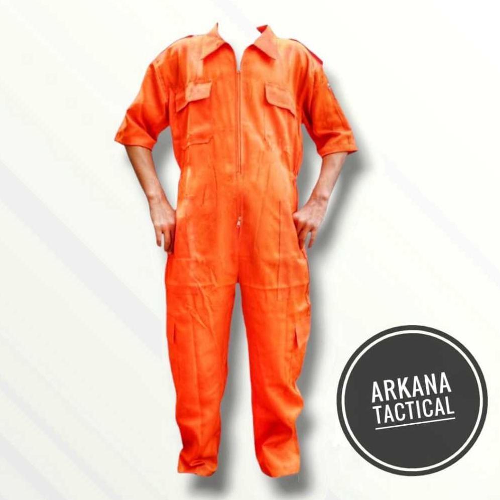 BEST SELLER WEARPACK COVERALL LENGAN PENDEK KATELPAK BENGKEL PROYEK