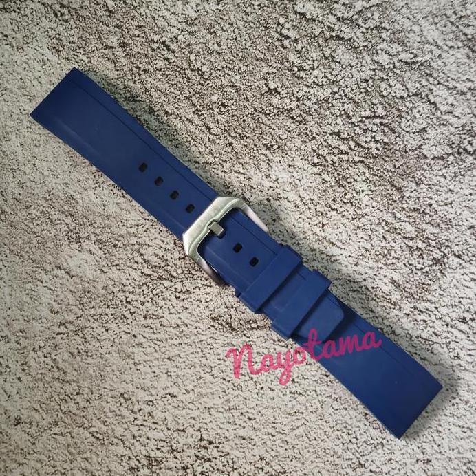 20mm CRAFTER BLUE UX03 Biru Royal Blue Universal Rubber Strap murah