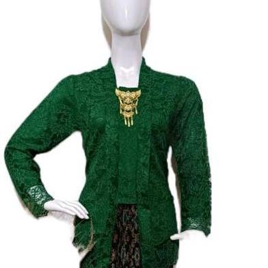 DS316 - Atasan Kebaya Kutubaru Brokat Modern Baju Kartini Wisuda Pesta Kondangan Ukuran Jumbo Warna 