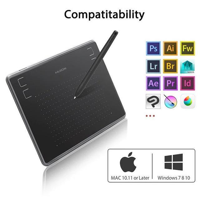 CARACAV Digital tablet USB signature Art Graphics Drawing tablet or OSU/HUION