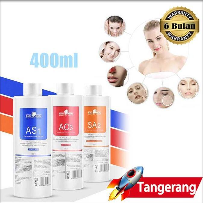 TOKOKUSHOP Cairan Hydra Serum Hydra Peel Korea Oxygen spray AS1 SA2 AO3
