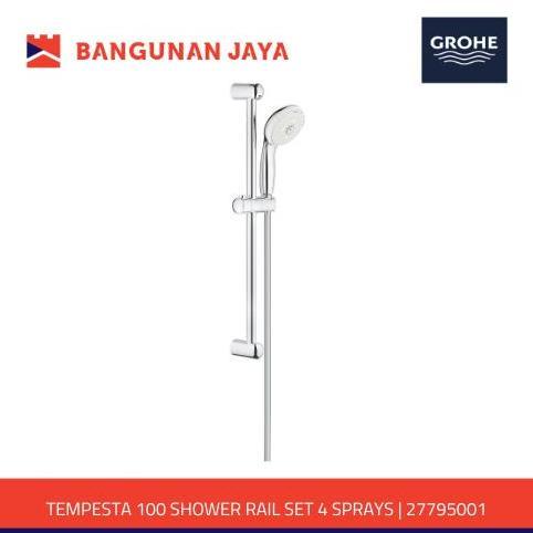 GROHE TEMPESTA 100 SHOWER TIANG SET | 27795001