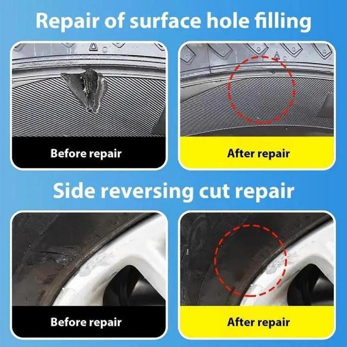 WACAMEY Lem ban mobil super kuat 30ml Lem anti bocor alat perbaikan ban mobil lem ban General Lem an