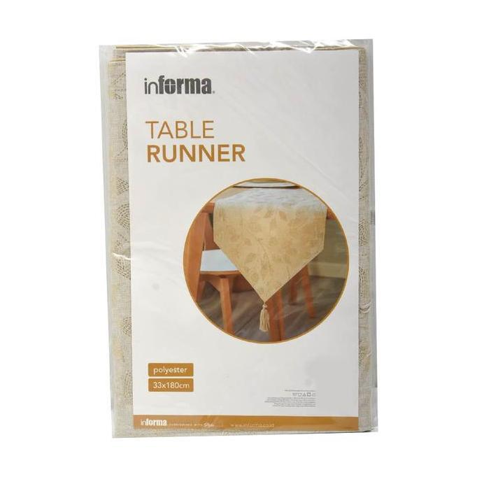 INFORMA TABLE RUNNER FOIL PRINT 089 - GOLD